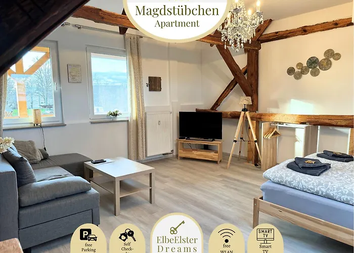 Apartman - Ruhige Lage, Free Wlan & Parken, Self Check-in, Smart-tv Bomsdorf